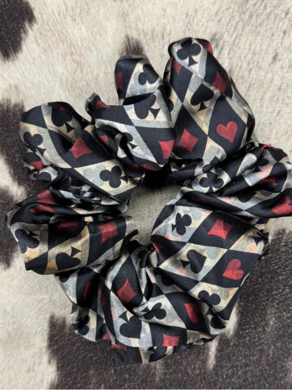 Big Wild Card Scrunchie